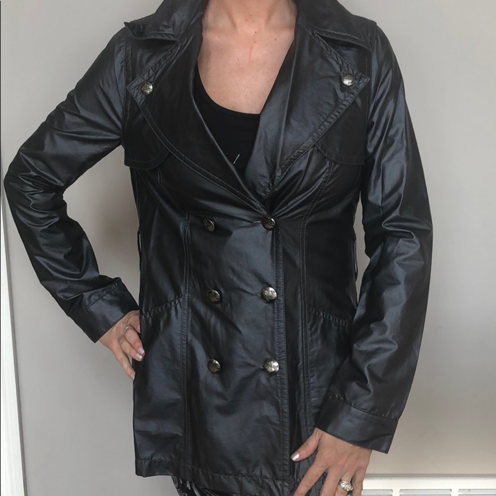 Women’s Graphite color Trench